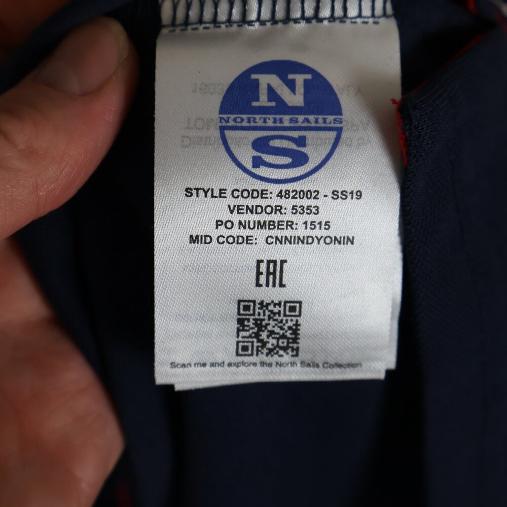 North Sails Barcolana 51 Regatta Polo Shirt Men 2XL Blue Sailing Limited Edition - Picture 10 of 15